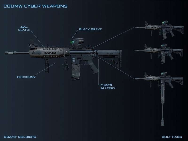 CODMW Cyber Soldiers Weapons